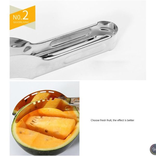 Creative Watermelon Melon Fruit Stainless Steel Cutter - Image 4