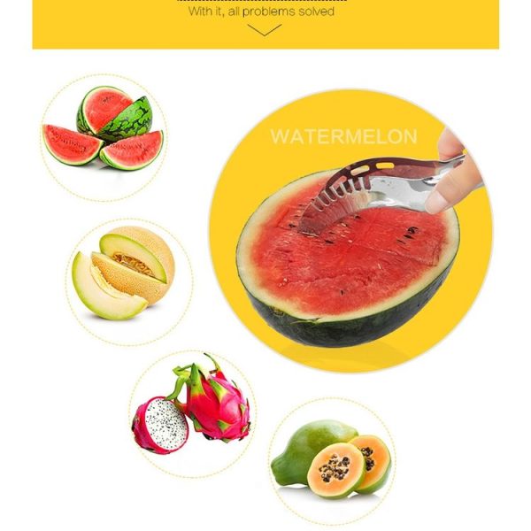 Creative Watermelon Melon Fruit Stainless Steel Cutter - Image 6
