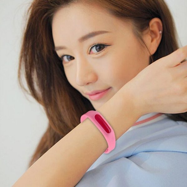 5 PCS Anti-mosquito Silicone Repellent Bracelet Buckle Wristband Bugs Away, Suitable for Children and Adults, Length: 23cm, Random Color Delivery - Image 8