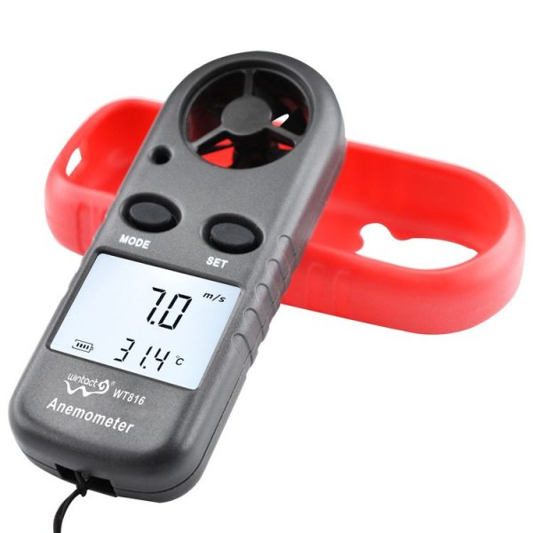 Wintact WT816 Digital Electronic Thermometer Anemometer - Image 2