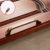 3 PCS 6202-128 Coffee Zinc Alloy Cabinet Wardrobe Drawer Door Handle, Hole Spacing: 128mm - Image 2
