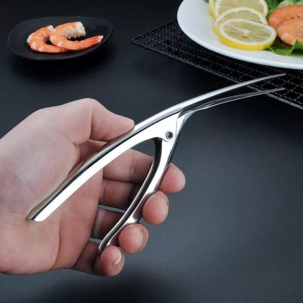 304 Stainless Steel Shrimp Shelling Tool Seafood Shell Remover Kitchen Gadgets - Image 5