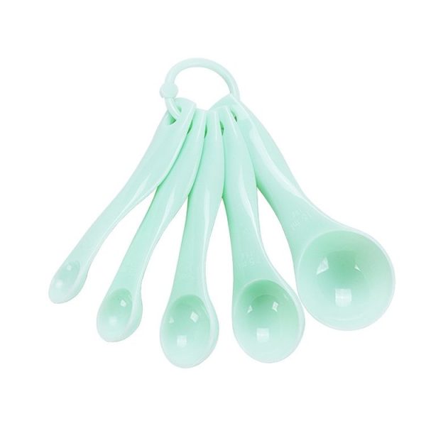 Kn082 5 in 1 Plastic Measuring Spoon Kitchen Tool Set (Random Color Delivery) - Image 2