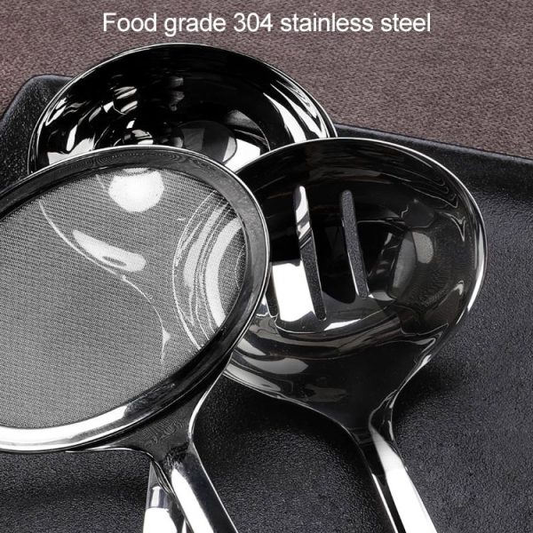 Original Xiaomi Youpin HuoHou Stainless Steel 304 Small Mesh Oil Filter Net Strainer Soup Spoon Scoop - Image 6