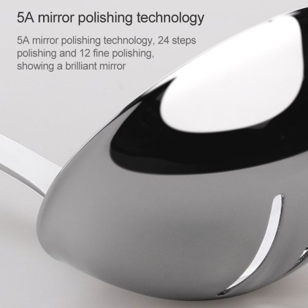 Original Xiaomi Youpin HuoHou Stainless Steel 304 Small Soup Spoon Scoop - Image 6