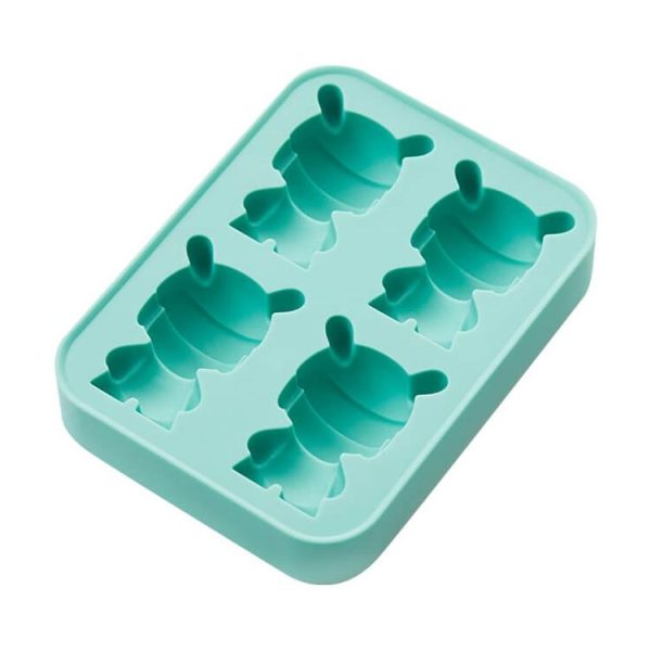 2 PCS Original Xiaomi Mitu Ice Cube Tray 4 Pieces Blocking Silicone Mold - Image 2