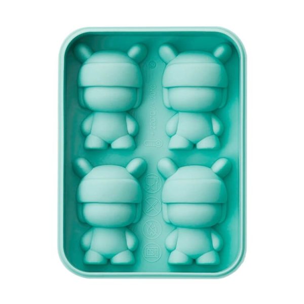 2 PCS Original Xiaomi Mitu Ice Cube Tray 4 Pieces Blocking Silicone Mold - Image 4