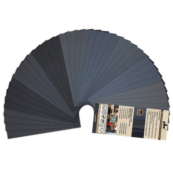 36 PCS LANHU Grit 400-3000 Wet And Dry Polishing Grinding Sandpaper, Size: 22.9 x 9.1cm - Image 2