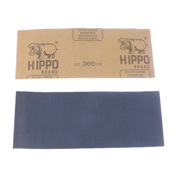 10pcs Grit 2000 Wet And Dry Polishing Grinding Sandpaper, Size: 23 x 9cm (Yellow) - Image 3