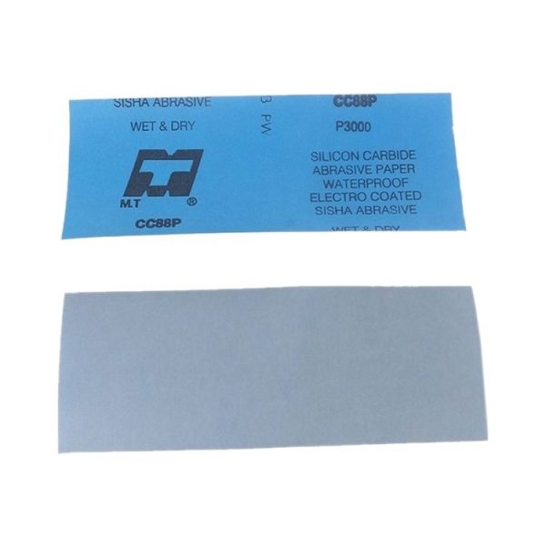 10pcs Grit 3000 Wet And Dry Polishing Grinding Sandpaper, Size: 23 x 9cm (Blue) - Image 3