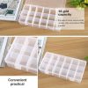 Plastic Organizer Container Storage Box 18 Slots Removable Grid Compartment for Jewelry Earring Fishing Hook Small Accessories - Image 5