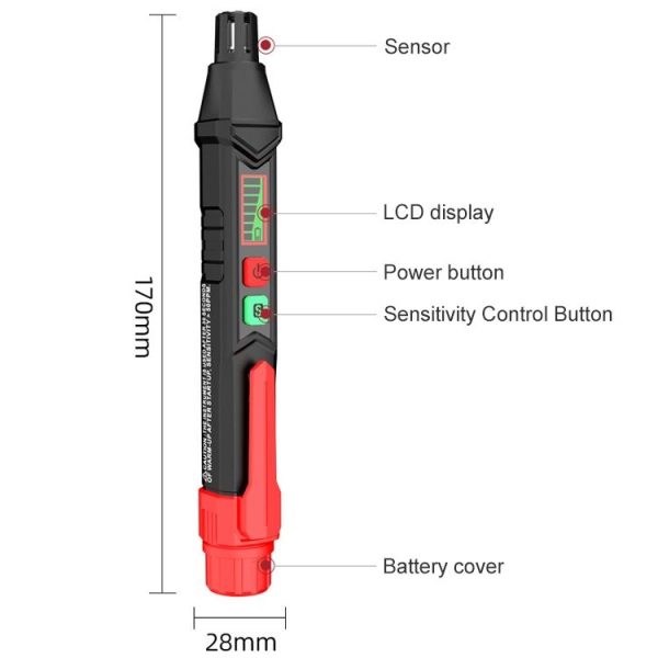 HABOTEST HT60 Combustible Gas Detector - Image 2