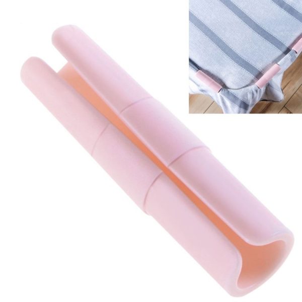Multi-function Mattress Quilt Clip Anti-skid Retainer Buckle (Pink)