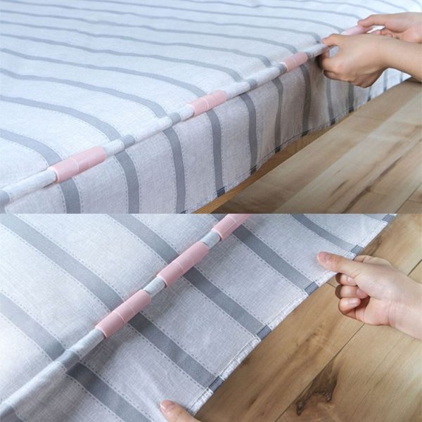 Multi-function Mattress Quilt Clip Anti-skid Retainer Buckle (Pink) - Image 4