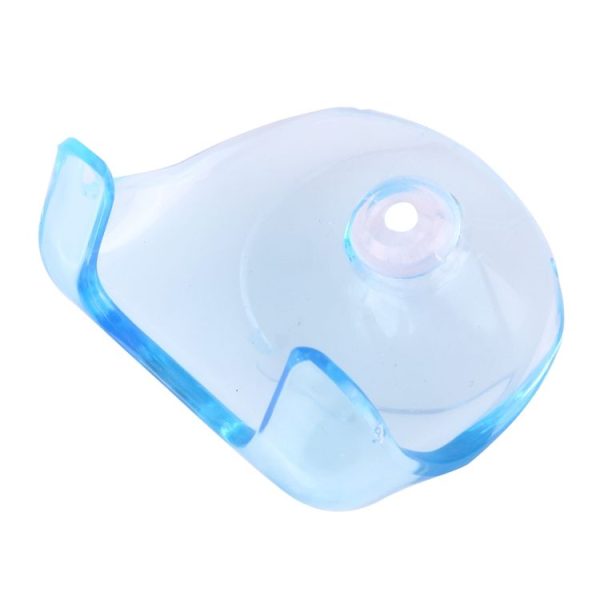 Bathroom Storage Tools Suction Cup Shaving Razor Rack Holder Storage Shaver Rack Wall Hook Hangers Sucker (Clear Blue) - Image 4