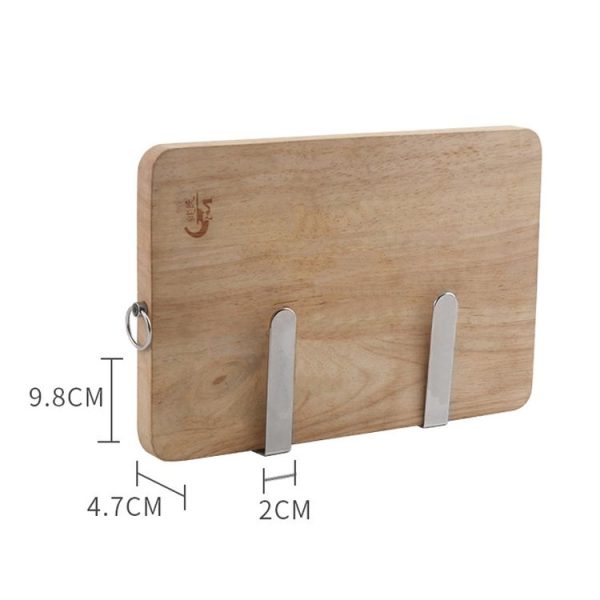 304 Stainless Steel Wall-mounted Kitchen Rack Hanging Chopping Block Holder - Image 3