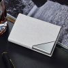 Oracle Bone Texture Business Card Holder Wallet Credit Card ID Case Holder, Random Color - Image 2