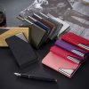 Oracle Bone Texture Business Card Holder Wallet Credit Card ID Case Holder, Random Color - Image 6