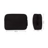 Simple Multi-functional Digital Device Travel Storage Bag for Phones, Power Bank, U-disk, Earphones, Data Cable and etc, Big Size: 23*11*5cm (Pink) - Image 6