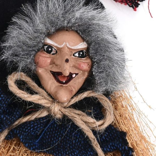 Halloween Decoration Supplies Witches Broom Hanging Decor Hanging Ornaments Party Supplies, Random Color Delivery - Image 5