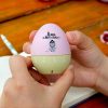 Cute Cartoon Mechanical Egg Kitchen Timer Alarm Clock Students Learn Time Management Machines, Random Color Delivery - Image 2