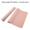 Multifunction Business PU Leather Mouse Pad Keyboard Pad Table Mat Computer Desk Mat, Size: 60 x 30cm (Black) - Image 3