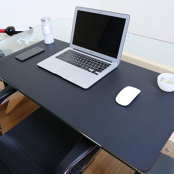 Multifunction Business PU Leather Mouse Pad Keyboard Pad Table Mat Computer Desk Mat, Size: 60 x 30cm (Black) - Image 7