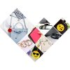20 PCS Creative Plush Doll Mobile Pendants Gift Cartoon Cute Facial Expression Decorations Keychains with Hook - Image 4