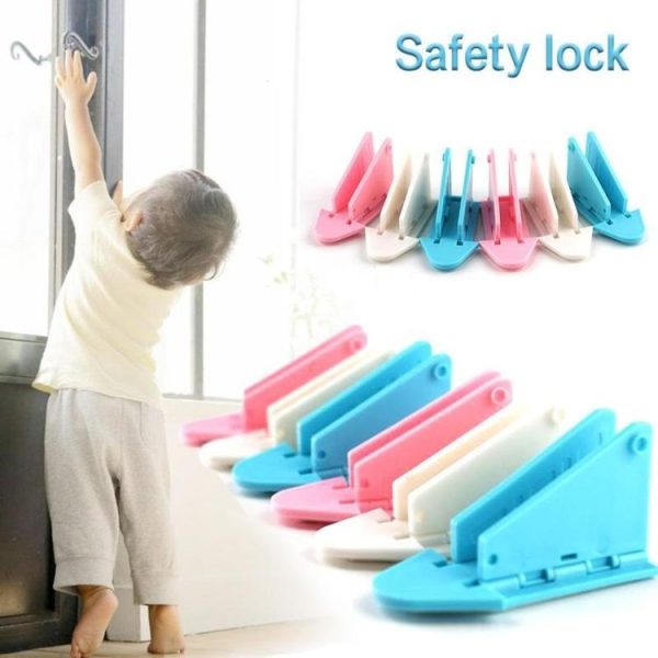 Window Safety Lock Sliding Door Window Lock Door and Window Stopper for Children (Blue) - Image 9