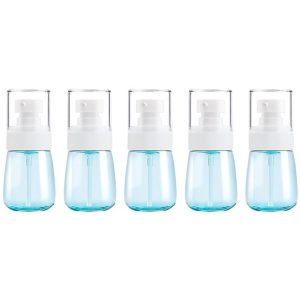 5 PCS Travel Plastic Bottles Leak Proof Portable Travel Accessories Small Bottles Containers, 30ml (Blue)