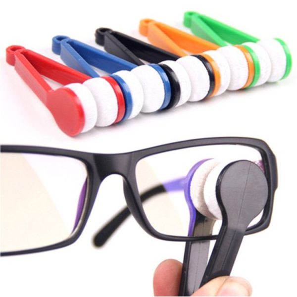 10 PCS Multifunction Portable Glasses Wipe Glasses Clean Wipe Microfiber Cleaning Cloth, Random Color Delivery - Image 4
