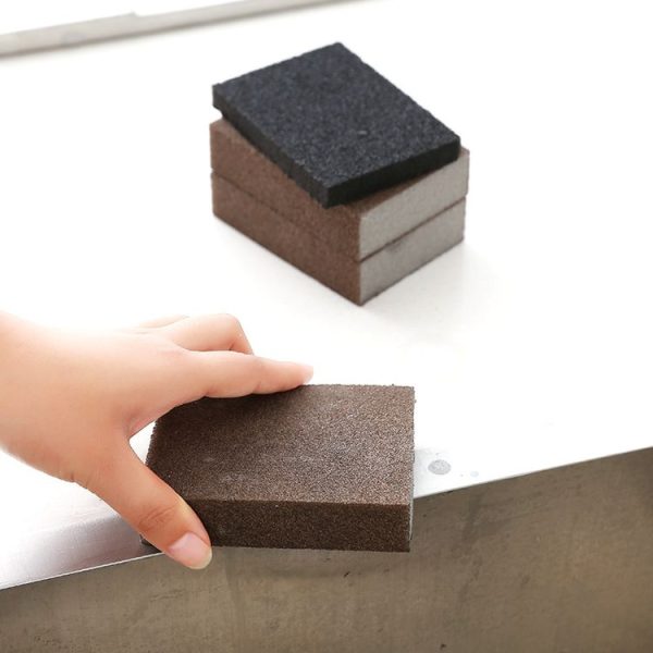 Kitchen Emery Clean Rub Pot Rust Focal Stains Sponge Removing Tool - Image 4
