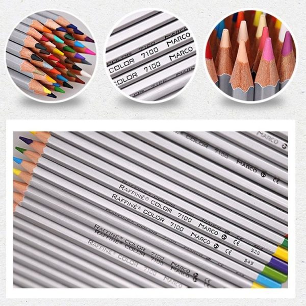 Professional Art Sketch Coloring Books Drawing Vibrant Colors 36-color Wooden Colored Pencils Set - Image 4