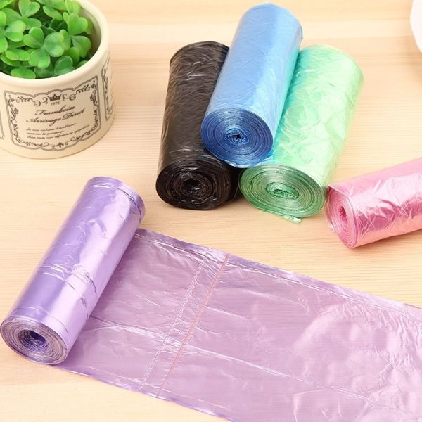 1 Rolls Household Colour Thickening Big Garbage Bags (30 PCS Per Roll), Random Color Delivery, Size: 45*50cm - Image 5