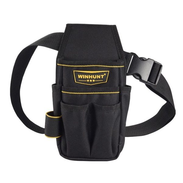 Professional Oxford Cloth Electrician Belt Pouch Convenient Tool Bag (Black) - Image 2