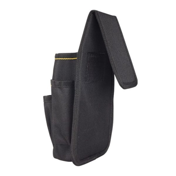 Professional Oxford Cloth Electrician Belt Pouch Convenient Tool Bag (Black) - Image 3