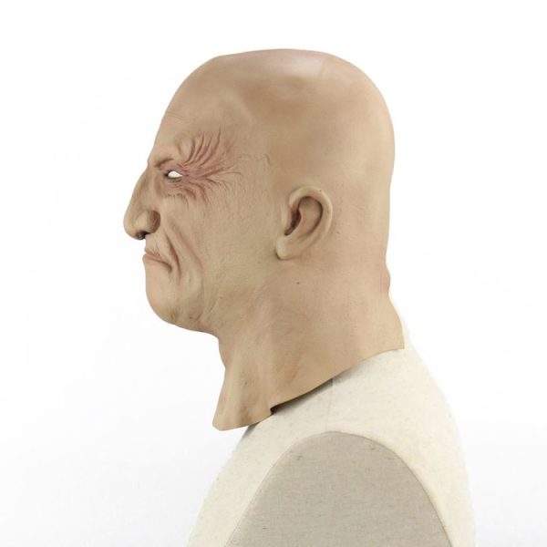 Halloween Festival Party Latex Underworld Boss Frightened Mask Headgear - Image 4