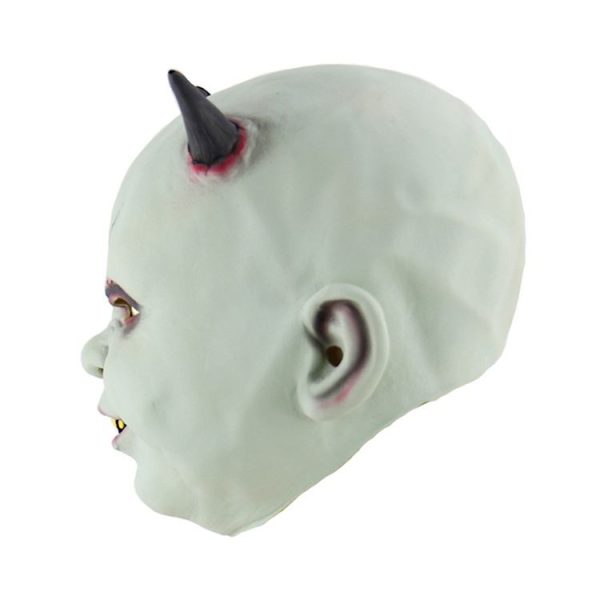 Halloween Festival Party Latex Devil Vampire Frightened Mask Headgear - Image 3