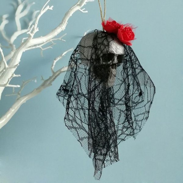 Halloween Decorations Bar KTV Scene Layout Props Bubble Skull Hanging Ornaments, Random Style Delivery - Image 2