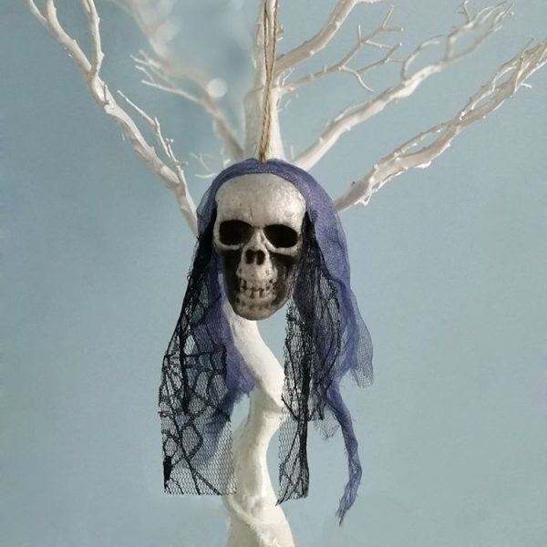 Halloween Decorations Bar KTV Scene Layout Props Bubble Skull Hanging Ornaments, Random Style Delivery - Image 3