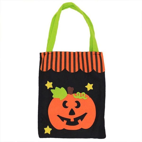 Halloween Decoration Creative Cartoon Candy Gift Square Tote for Children, Random Style Delivery - Image 2
