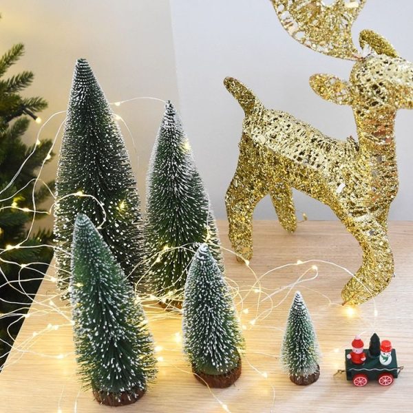 15cm Christmas Decoration Desktop Artificial Christmas Tree - Image 4