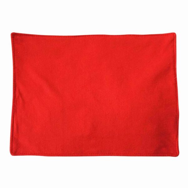 Christmas Decoration Santa Claus Suit Placemat with Glove Cutlery Holder - Image 3
