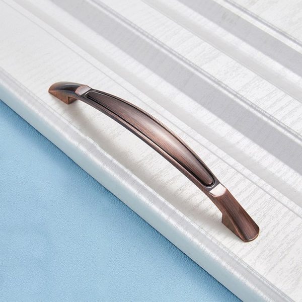5 PCS 4091 Red Ancient 128 Drawer Cabinet Door Bronze Handle - Image 2
