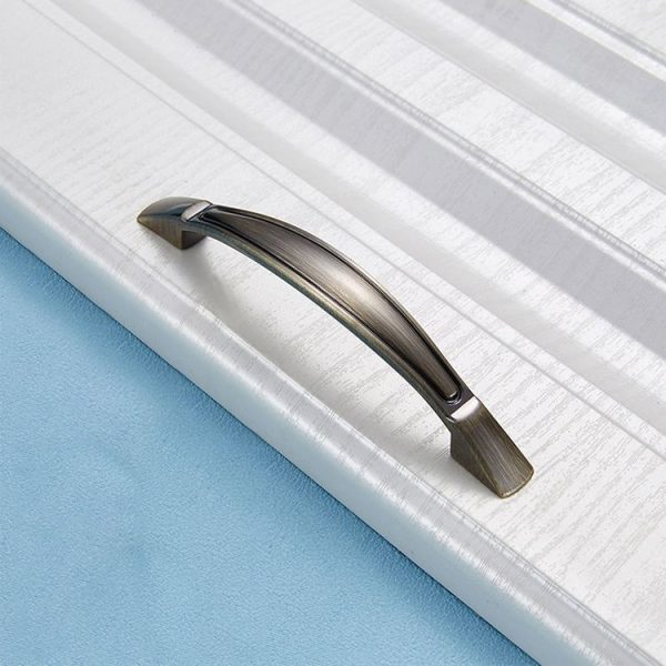 5 PCS 4091 Cyan Ancient 96 Drawer Cabinet Door Bronze Handle - Image 2