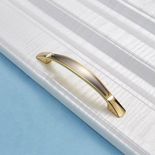 5 PCS 4091 Double Gold 96 Drawer Cabinet Door Bronze Handle - Image 2