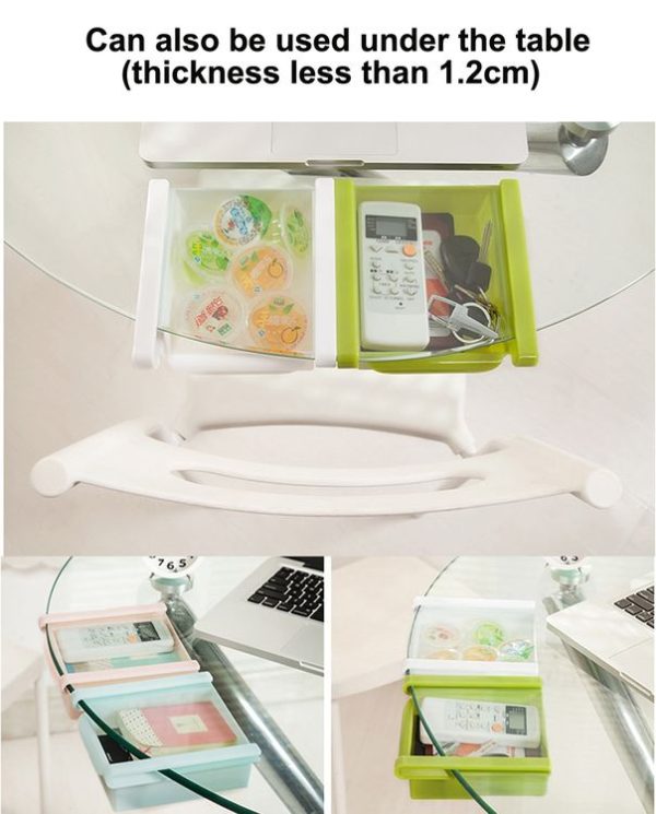 Drawer Style Fridge Preservation Layer Storage Rack (White) - Image 6