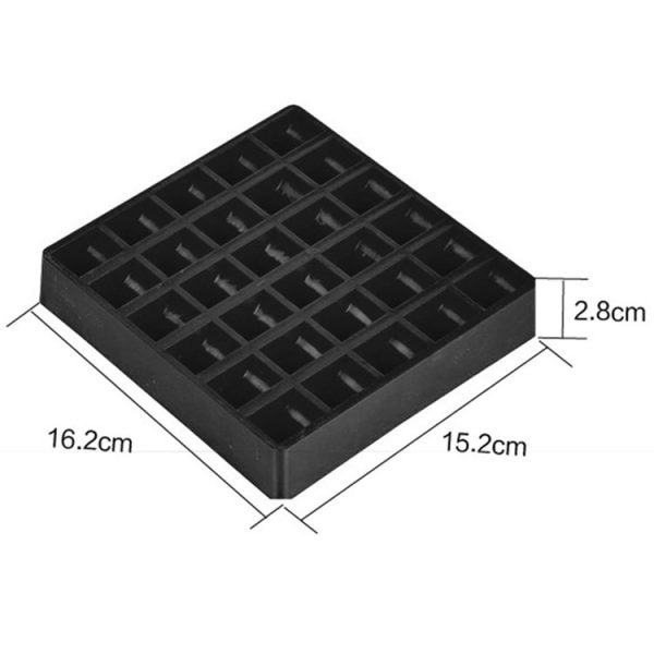 300 PCS Overlap Coins Game Coin Plastic Storage Box (Black) - Image 3