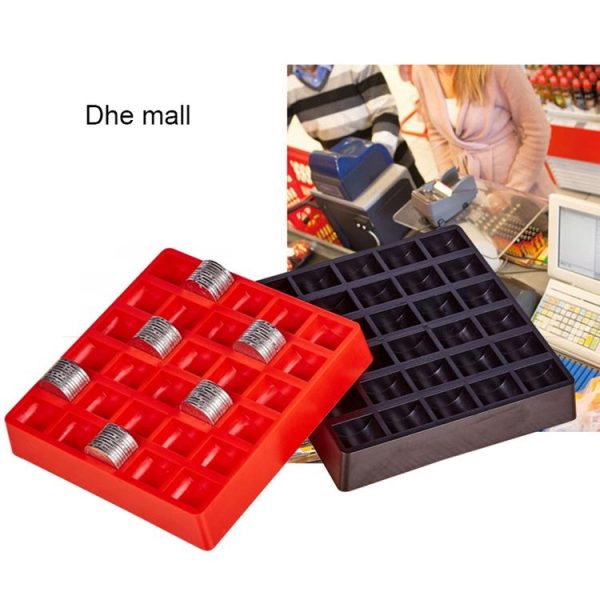 300 PCS Overlap Coins Game Coin Plastic Storage Box (Black) - Image 6