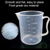 500ml Thin Section PP Plastic Flask Digital Measuring Cup Cylinder Scale Measure Glass Lab Laboratory Tools (Transparent) - Image 3